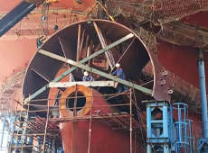 船舶安裝表盤(pán)式扭力扳手案例